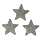 Preview: Kleiner Filz Stern (3 er Set)
